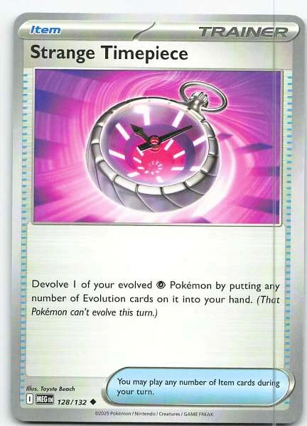 Strange Timepiece - Mega Evolution #128/132