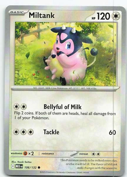 Miltank - Mega Evolution #106/132