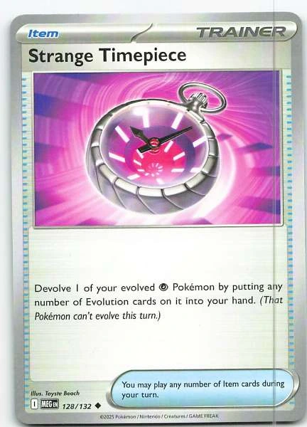 Strange Timepiece - Play! Pokémon Prize Pack Series 8 #128/132