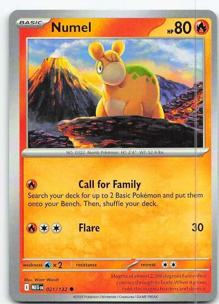 Numel - Mega Evolution #021/132