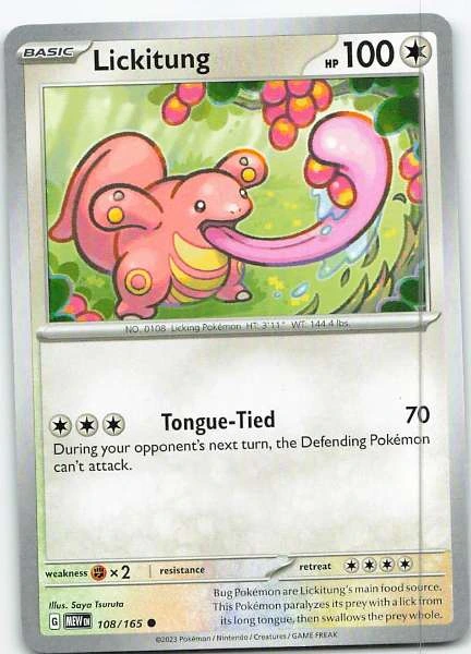 Lickitung - 151 #108/165
