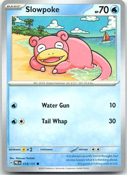 Slowpoke - Prismatic Evolution #018/131