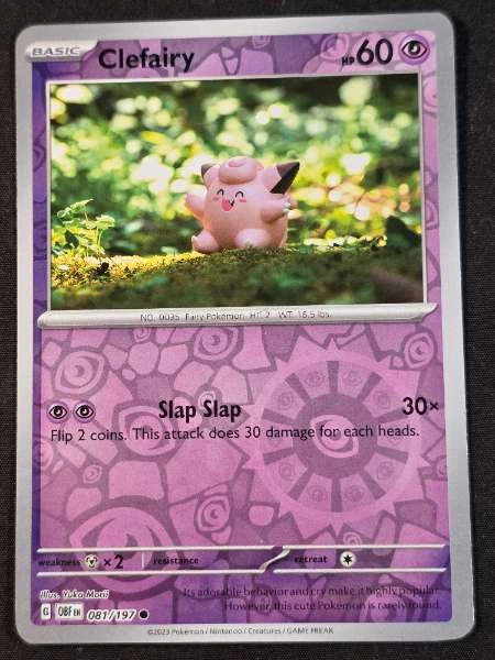 Clefairy - Obsidian Flames #081/197