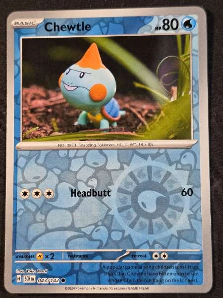Chewtle - Stellar Crown #043/142