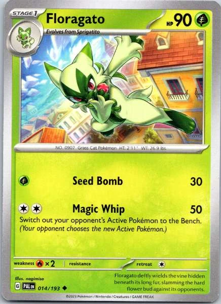Floragato - Paldea Evolved #014/193