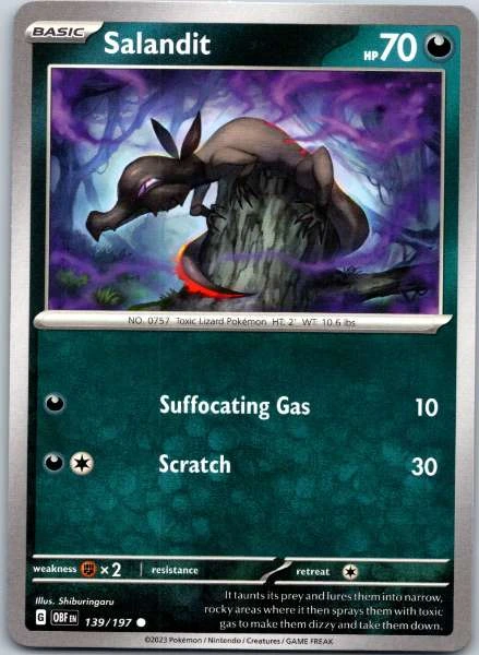Salandit - Obsidian Flames #139/197