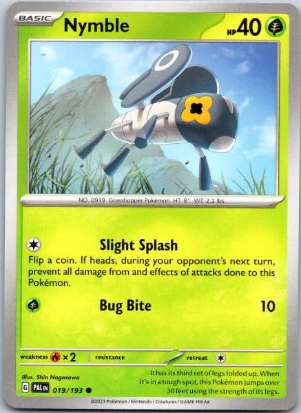 Nymble - Paldea Evolved #019/193