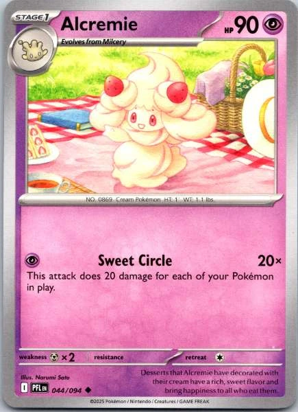 Alcremie - Phantasmal Flames #044/094