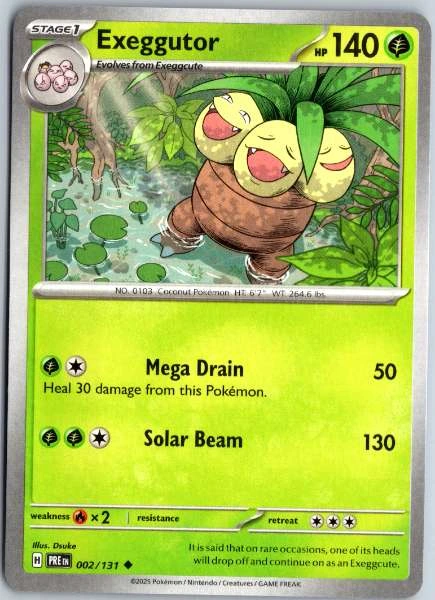 Exeggutor - Prismatic Evolutions #002/131