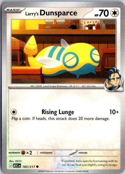 Larry's Dunsparce - Ascended Heroes #163/217