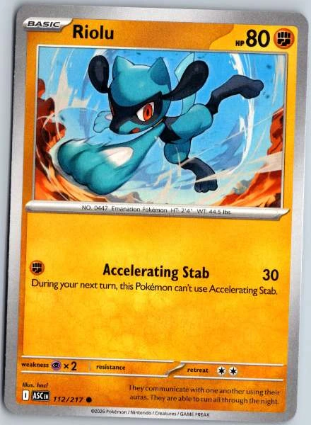 Riolu - Ascended Heroes #112/217