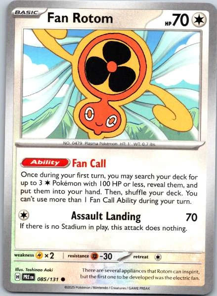 Fan Rotom - Prismatic Evolutions #085/131