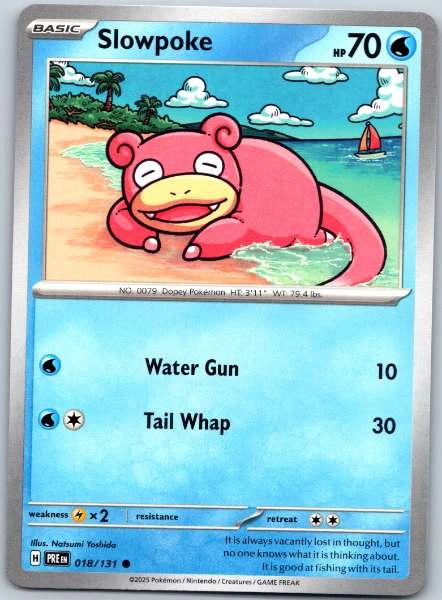 Slowpoke - Prismatic Evolutions #018/131