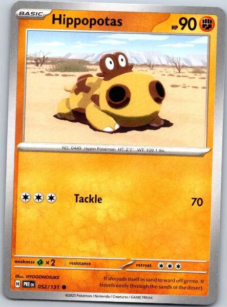 Hippopotas - Prismatic Evolutions #052/131