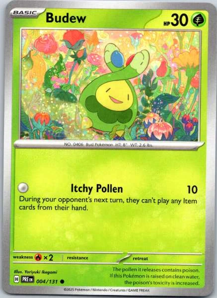 Budew - Prismatic Evolutions #004/131