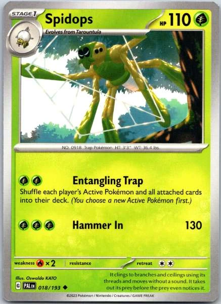 Spidops - Paldea Evolved #018/193