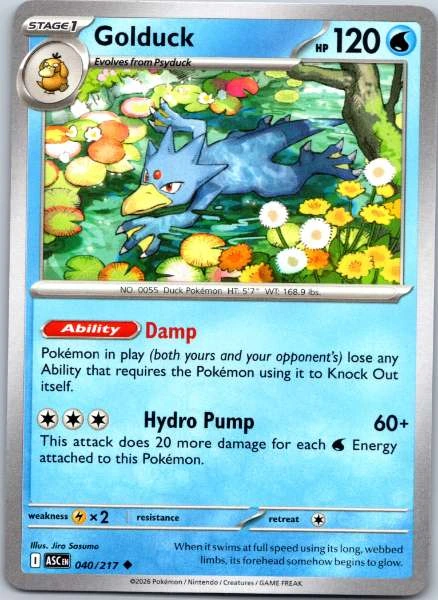 Golduck - Ascended Heroes #040/217
