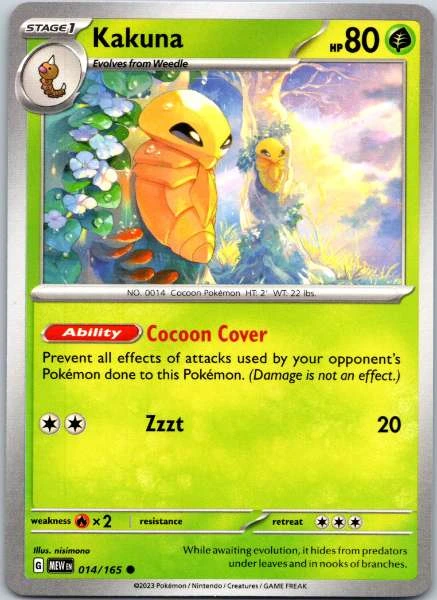 Kakuna - Scarlet & Violet 151 #014/165