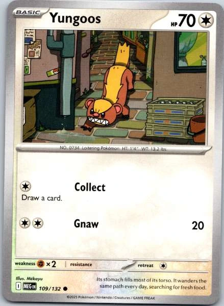 Yungoos - Mega Evolution #109/132