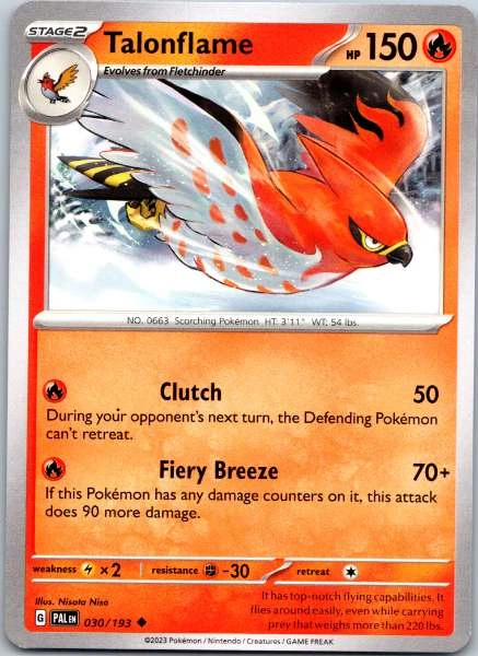 Talonflame - Paldea Evolved #030/193