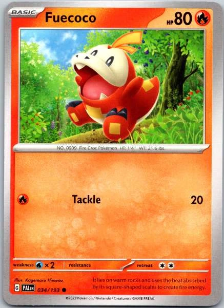 Fuecoco - Paldea Evolved #034/193