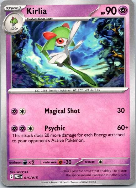 Kirlia - McDonald's Collection 2023 #015/015