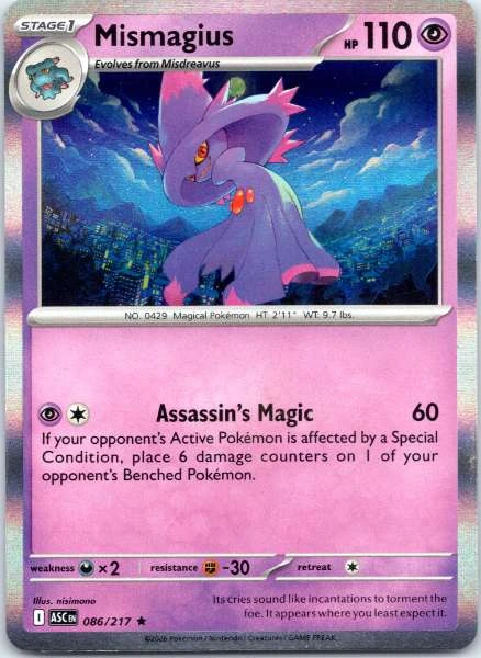 Mismagius - Ascended Heroes #086/217