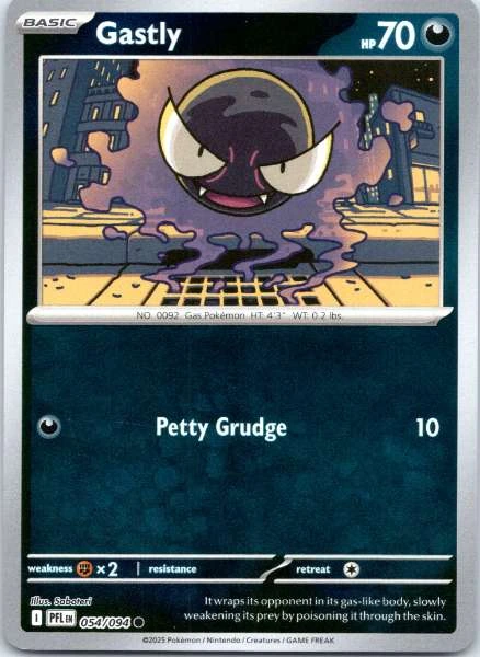 Gastly - Phantasmal Flames #054/094