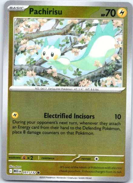 Pachirisu - Diamond & Pearl #051/132