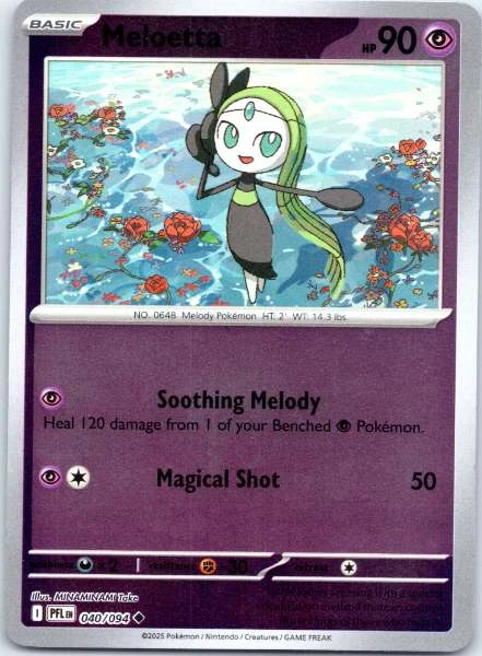 Meloetta - Phantasmal Flames #040/094