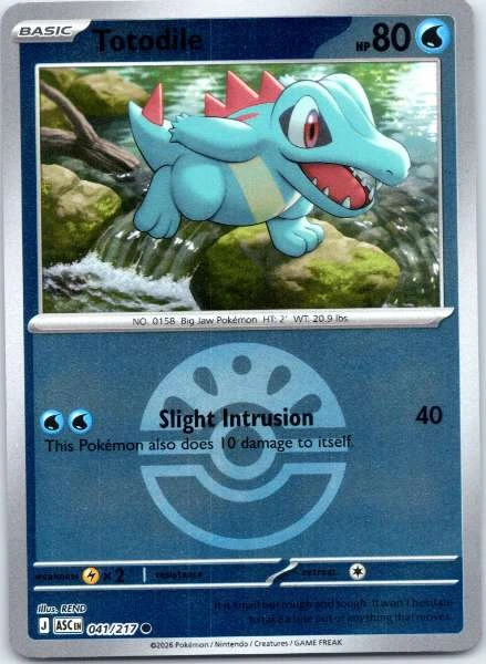 Totodile - Ascended Heroes #041/217