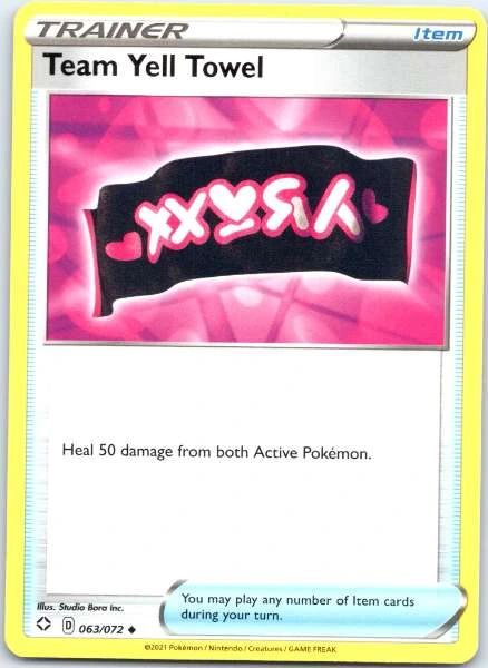 Team Yell Towel - Shining Fates #063/072