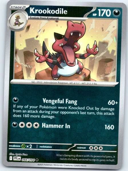 Krookodile - Phantasmal Flames #066/094