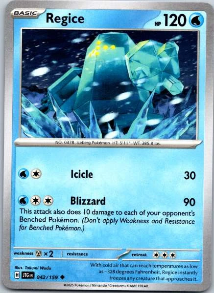 Regice - Journey Together #042/159