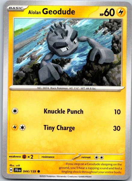 Alolan Geodude - Journey Together #044/159