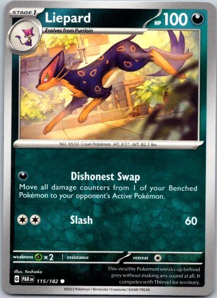 Liepard - Paradox Rift #115/182