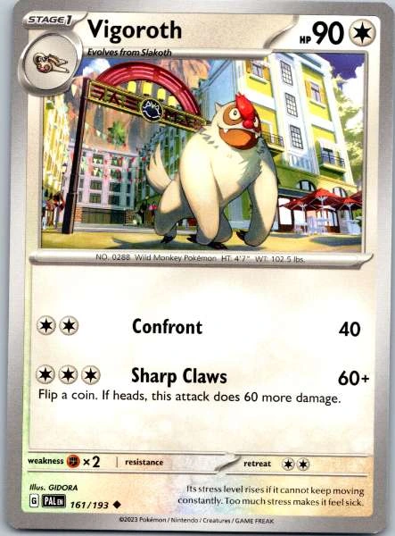 Vigoroth - Paldea Evolved #161/193