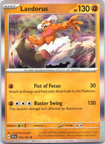 Landorus - Surging Sparks #110/191