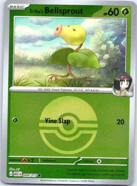 Erika's Bellsprout - Ascended Heroes #004/217