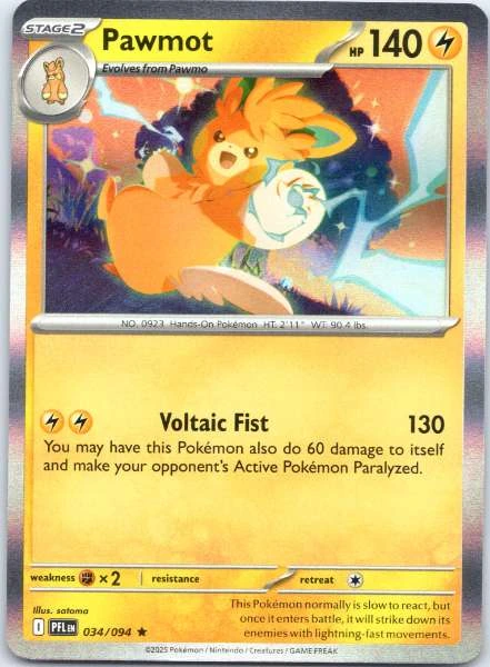 Pawmot - Phantasmal Flames #034/094