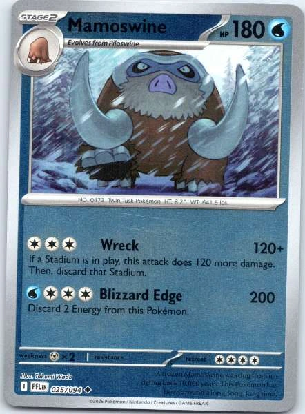 Mamoswine - Phantasmal Flames #025/094