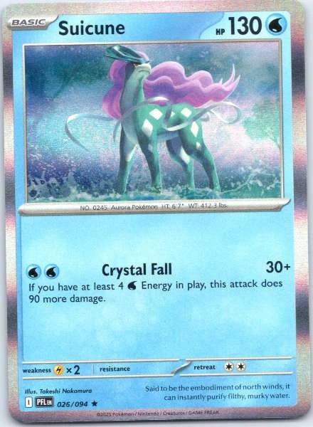 Suicune - Phantasmal Flames #026/094
