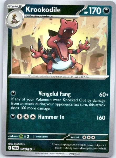 Krookodile - Phantasmal Flames #066/094