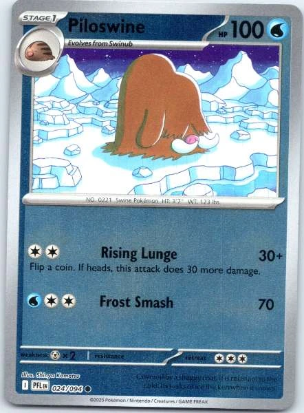 Piloswine - Phantasmal Flames #024/094