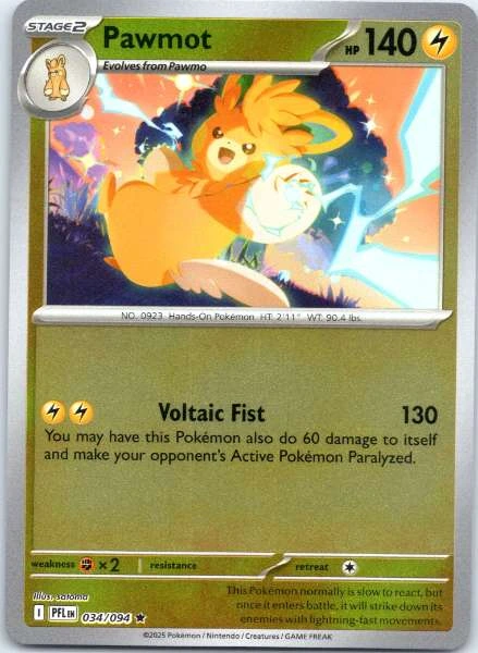 Pawmot - Phantasmal Flames #034/094