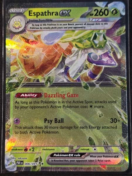 Espathra ex - Paldean Fates #006/091