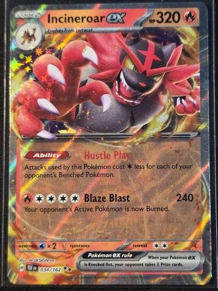 Incineroar ex - Temporal Forces #034/162