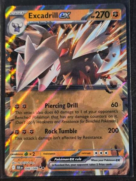 Excadrill ex - Black Bolt #046/086