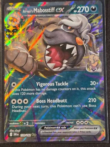 Arven's Mabosstiff ex - Destined Rivals #139/182