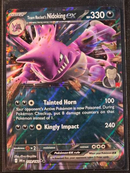 Team Rocket's Nidoking ex - Destined Rivals #119/182